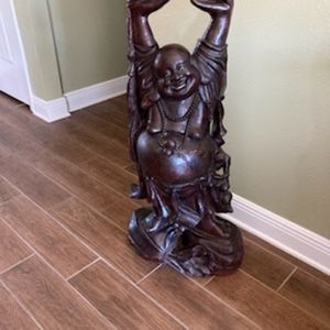 Wooden Hamd carved buddha